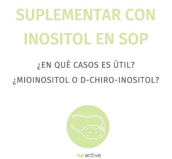 Suplementar con inositol en SOP.